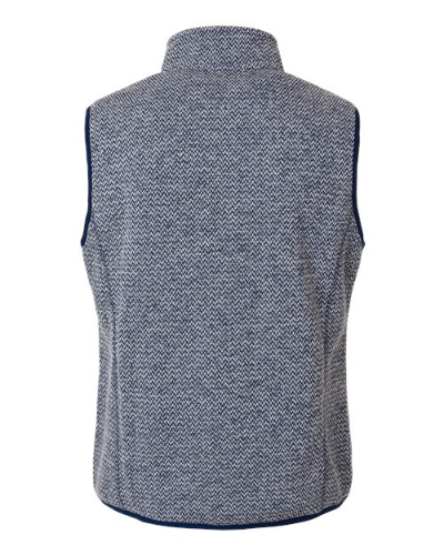 Women's Jasper Jacquard Fleece Vest - Image 2