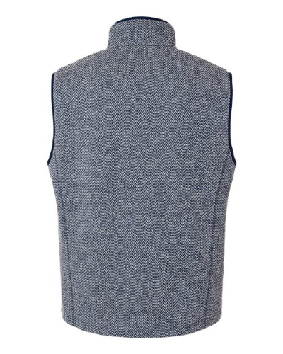 Men's Jasper Jacquard Fleece Vest - Image 2